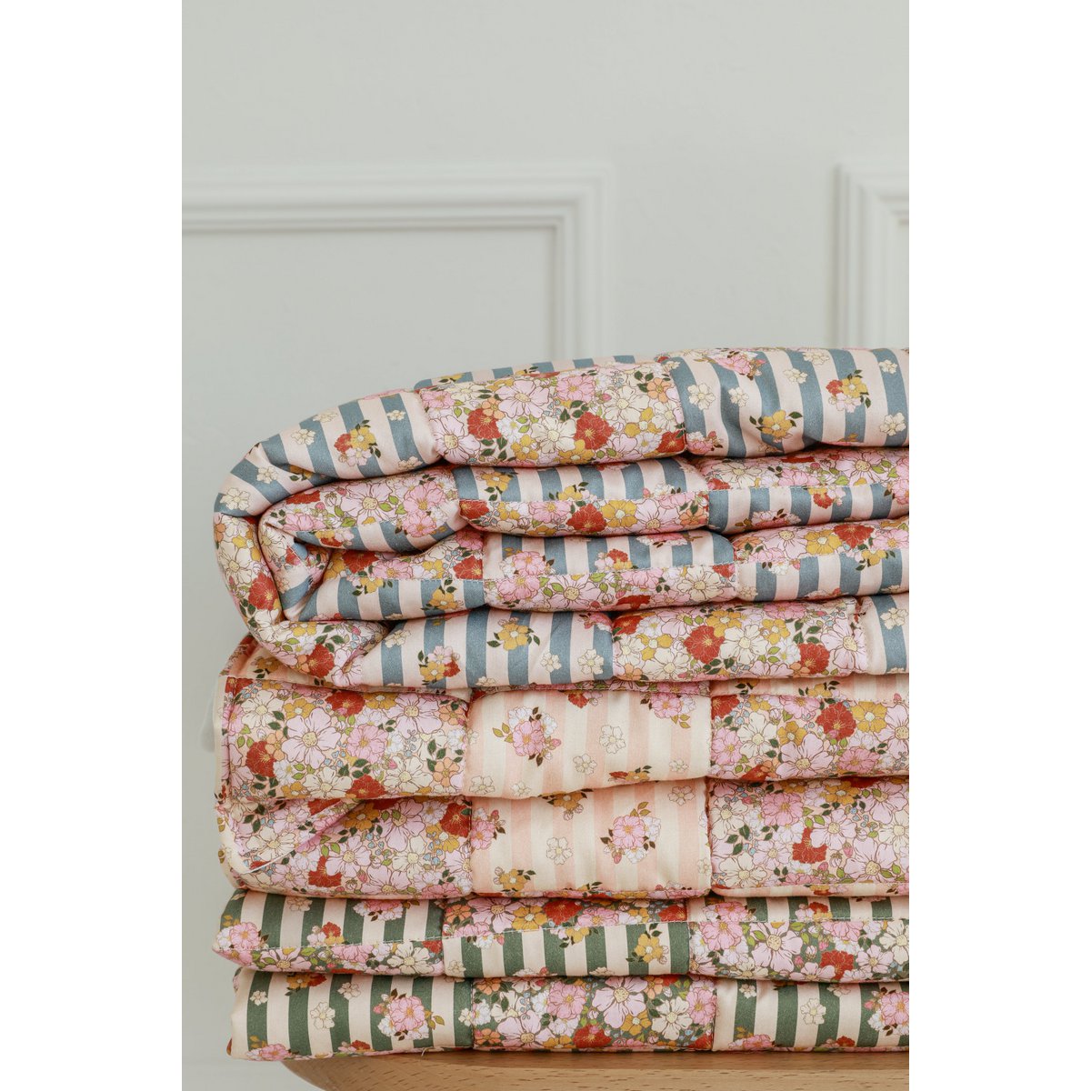 Blanket And Pillow Set Green Garden - For Children