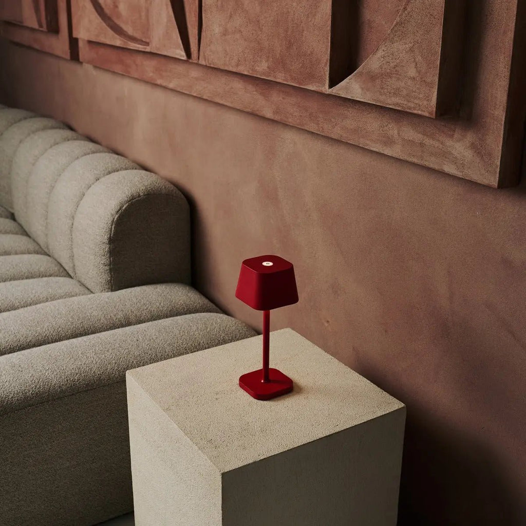 Table Lamp Ava Berry Red