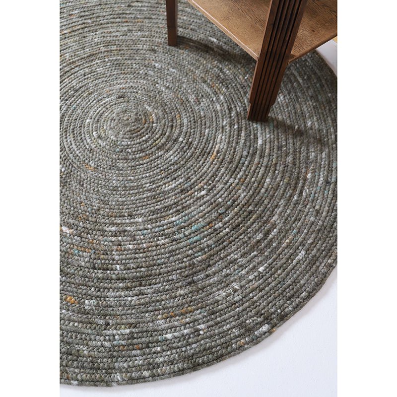 Apaļš Paklājs Neethu Olive M D-140