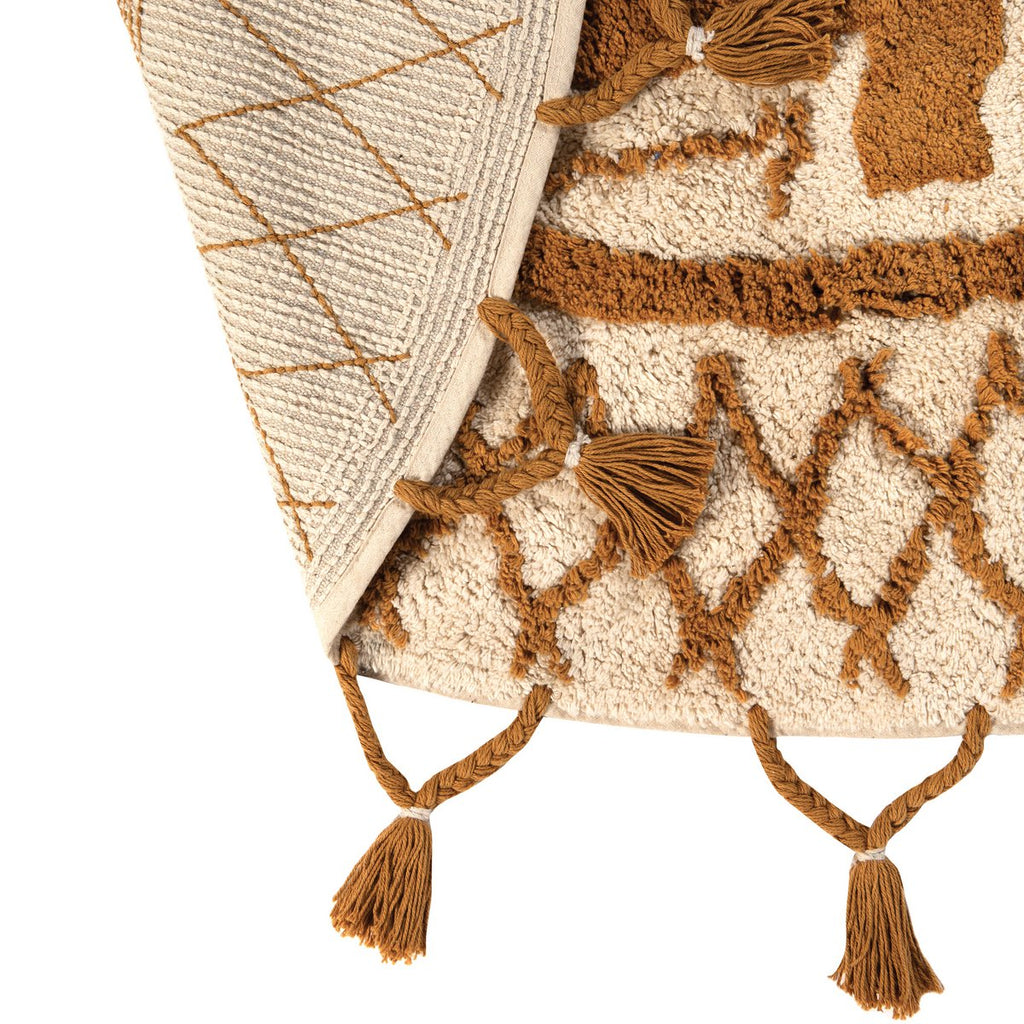 APVALUS KILIMAS SAMI BRONZINĖ D-160