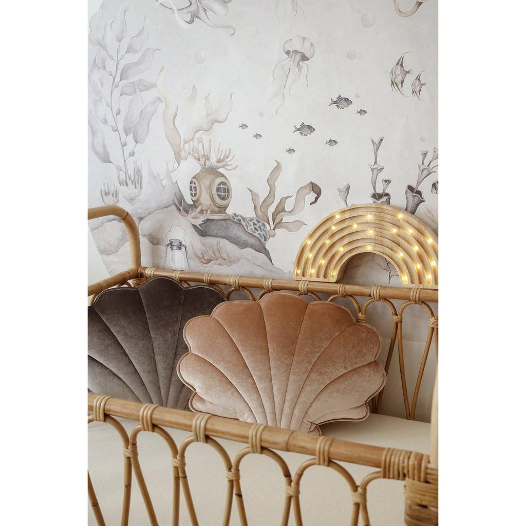 PAGALVĖS KIAULĖ AKSOMAS SMĖLIO SPALVOS PERLAS