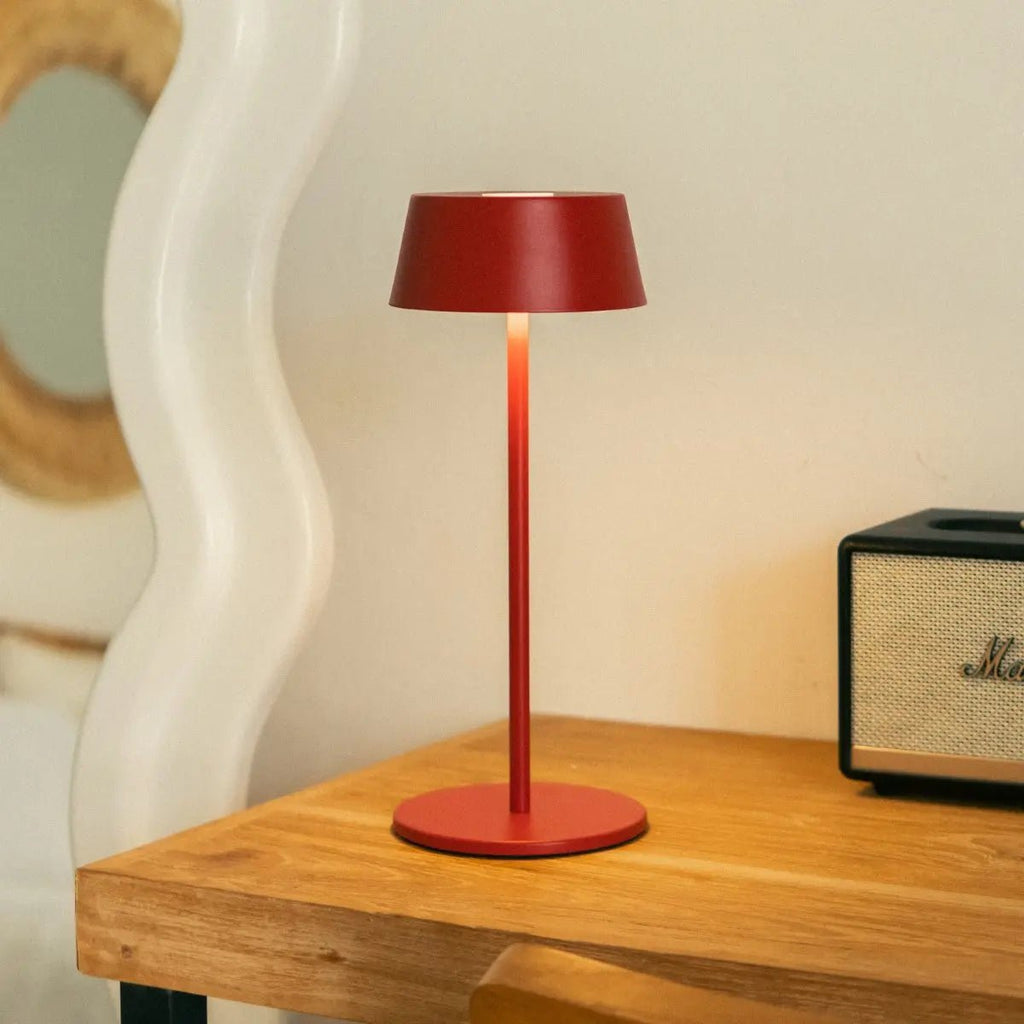 Table Lamp Hugo Berry Red
