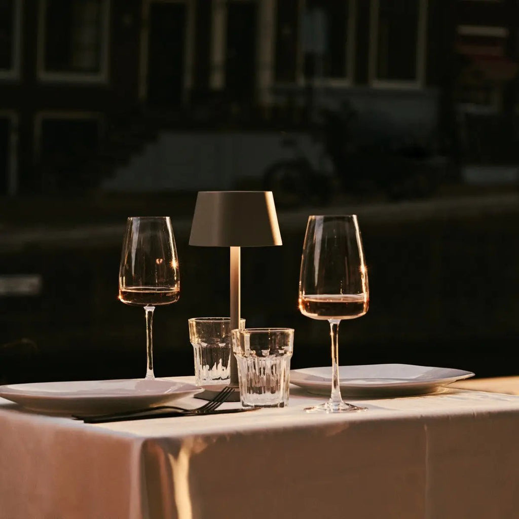 Table Lamp Ava Shadow Grey