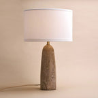 Table Lamp Isla Travertine