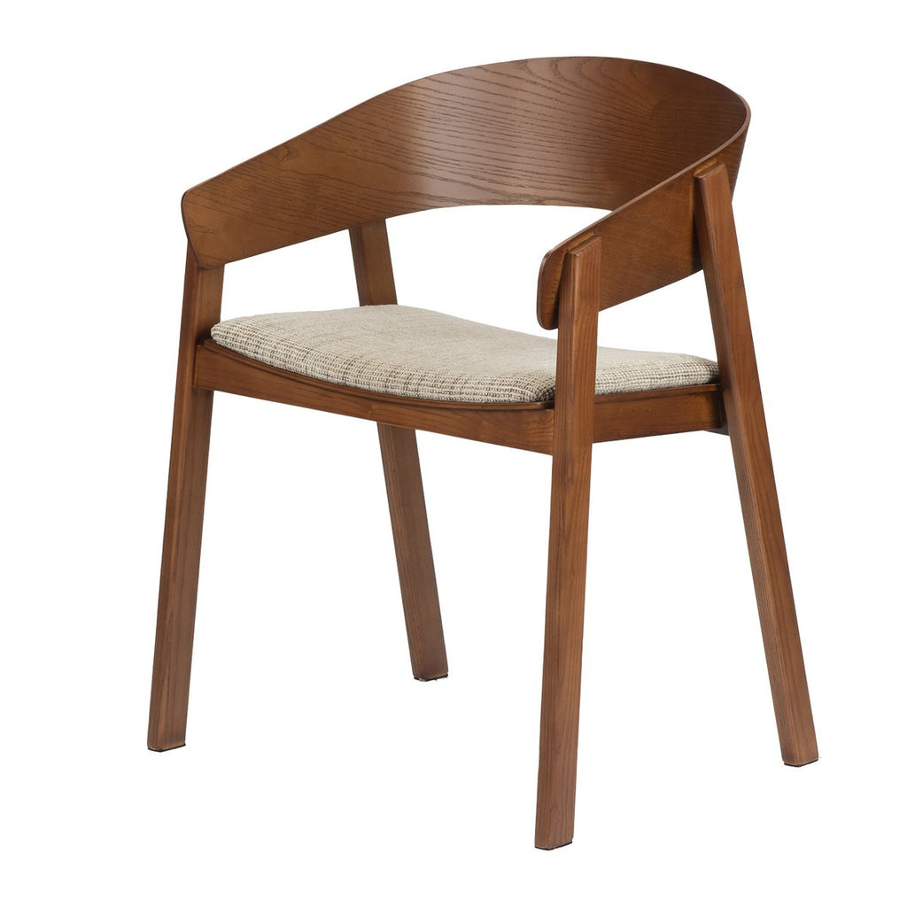 Dining Chair Edo Walnut - Set Of 2