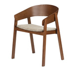 Dining Chair Edo Walnut - Set Of 2