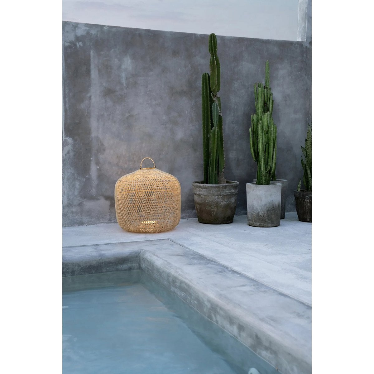 Abažūrs Batu Bolong Natural - L