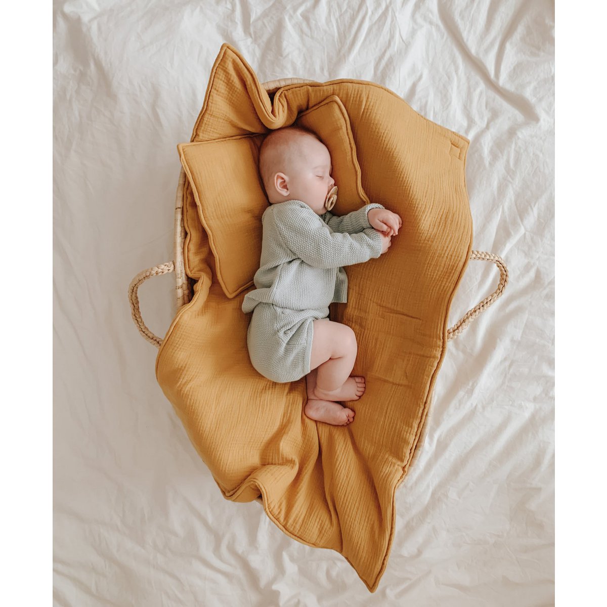 Bedding Set Ocher For Baby