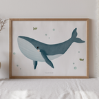Whale Poster