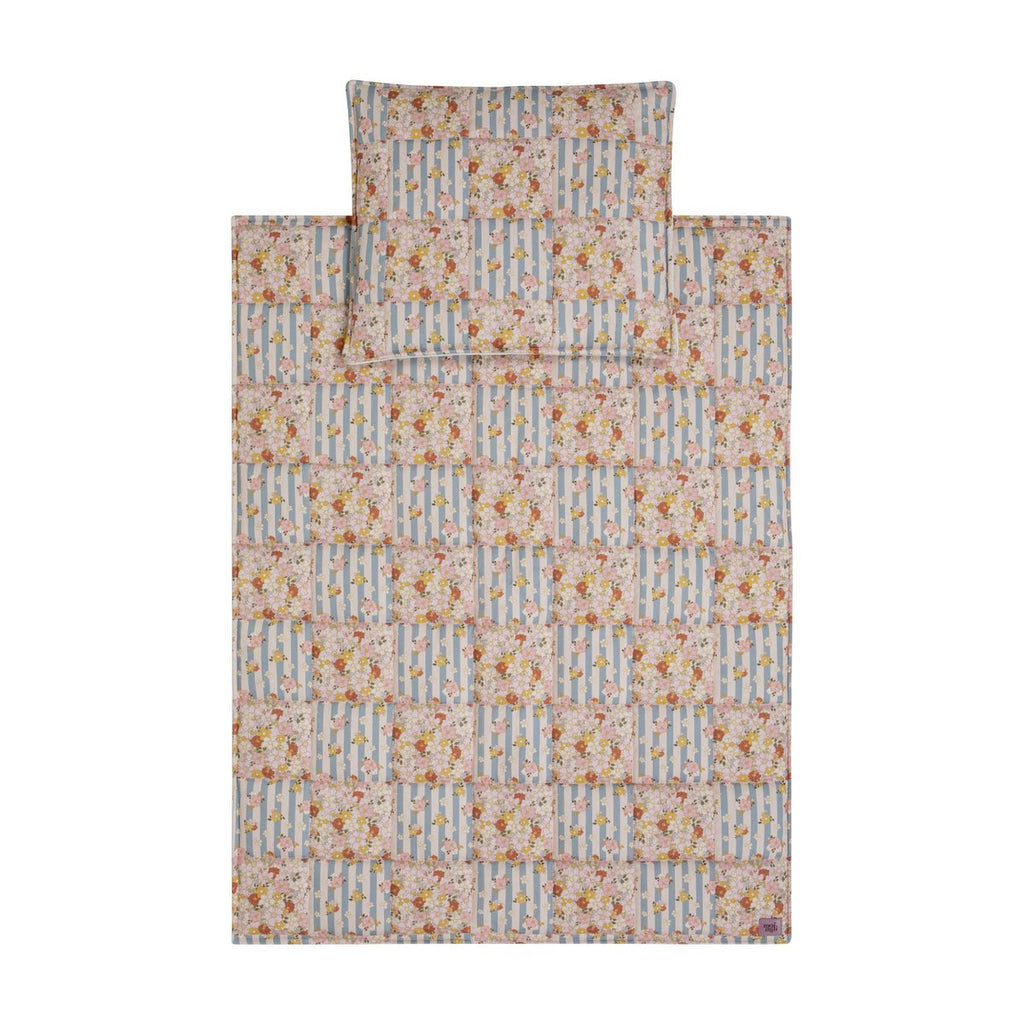 Summer Garden Blanket And Pillow Set For Infants