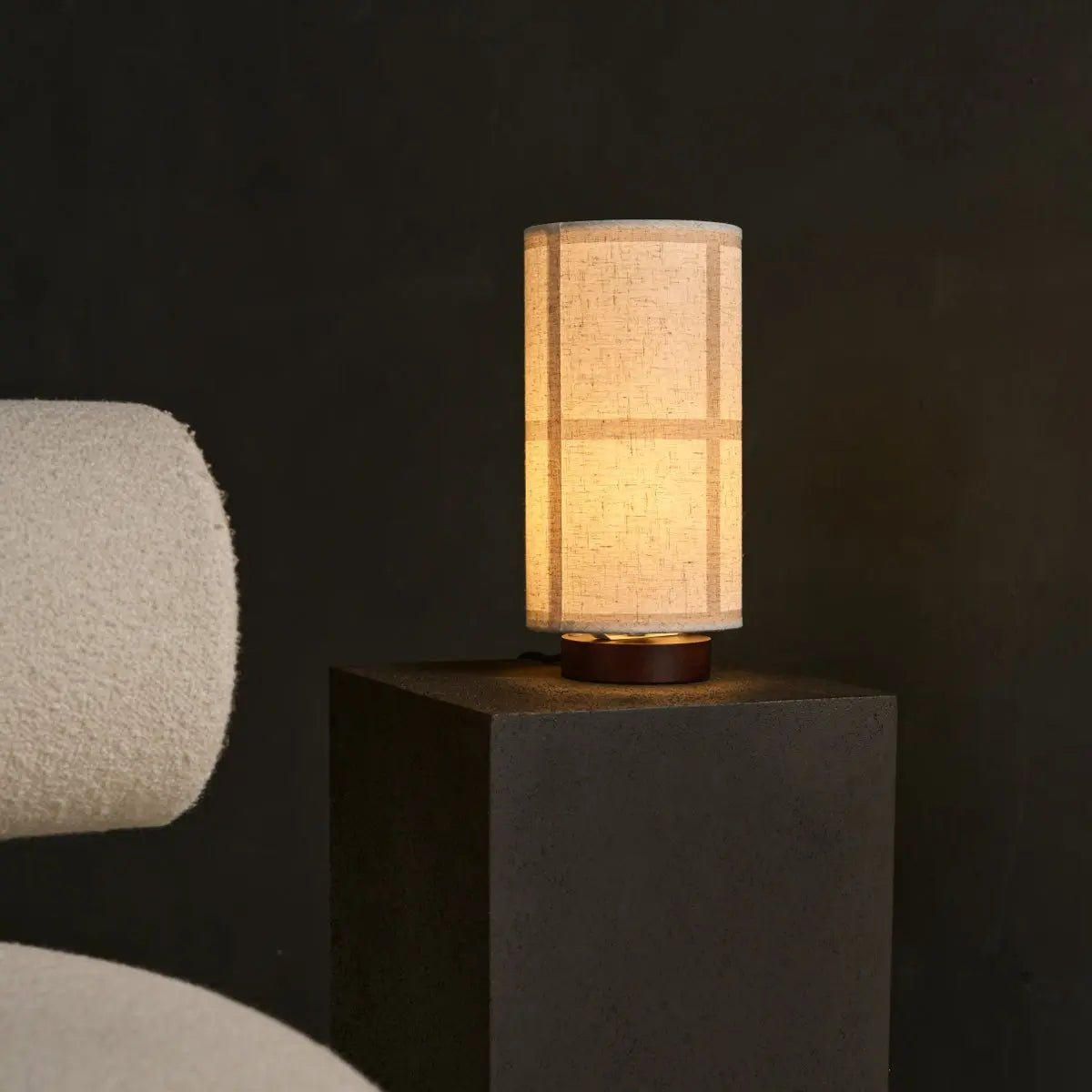 Table Lamp Sakura Dark Brown