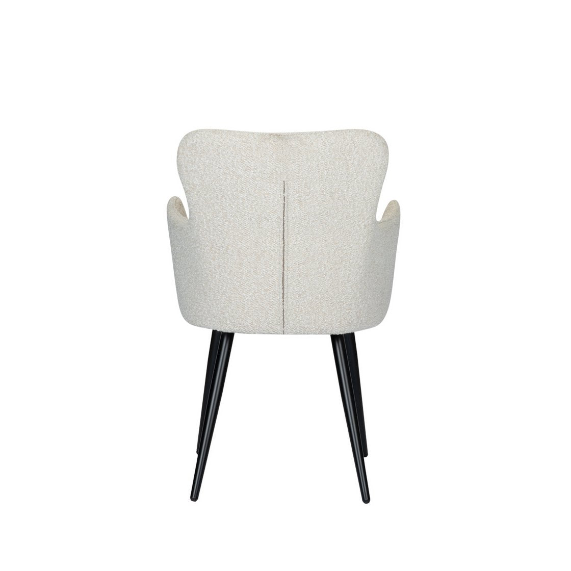 Chair Wing Boucle White Pearl - Set Of 2