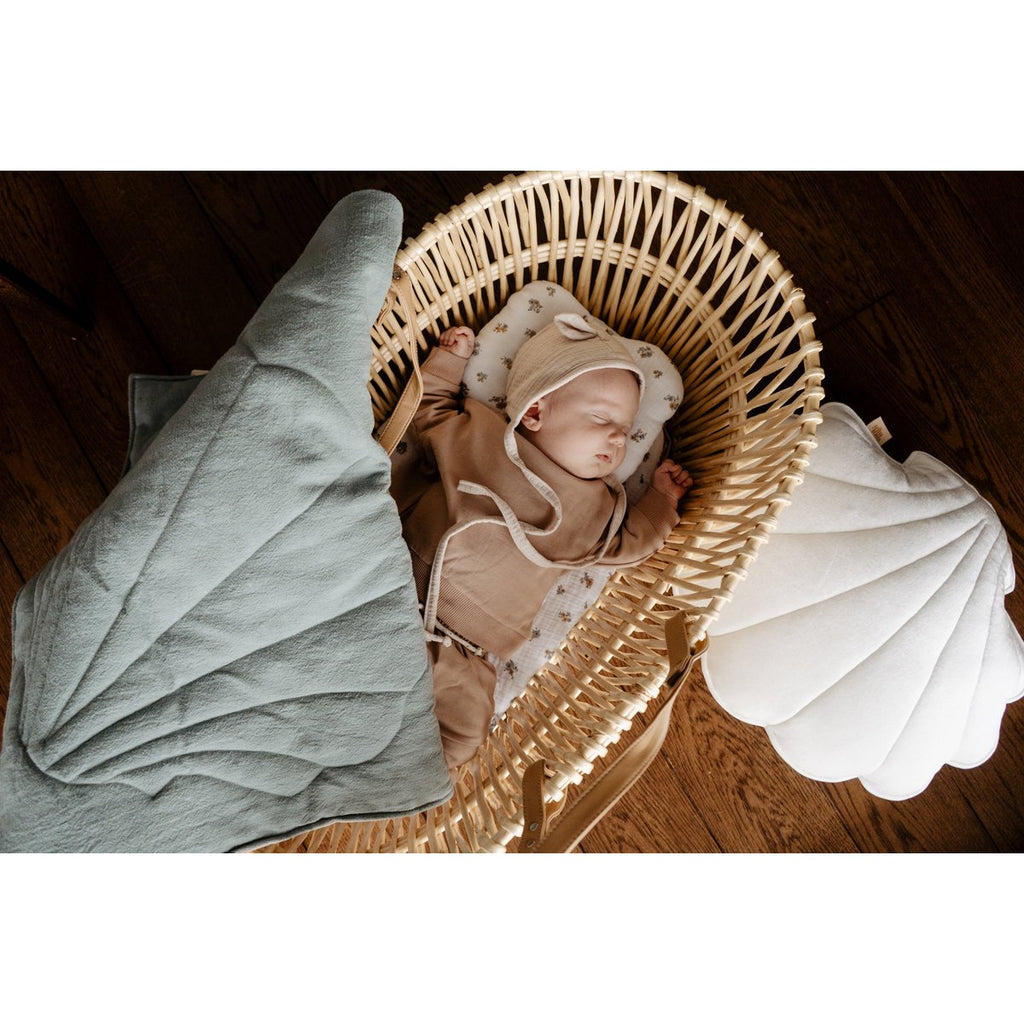Shell Sea Blanket And Pillow Set For Infants