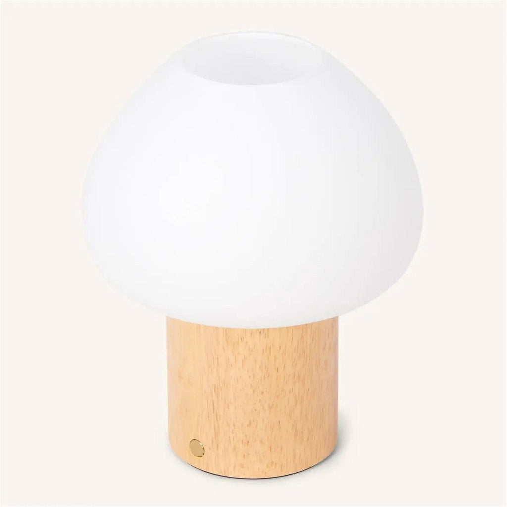 Table Lamp Fynn Light Brown Wooden