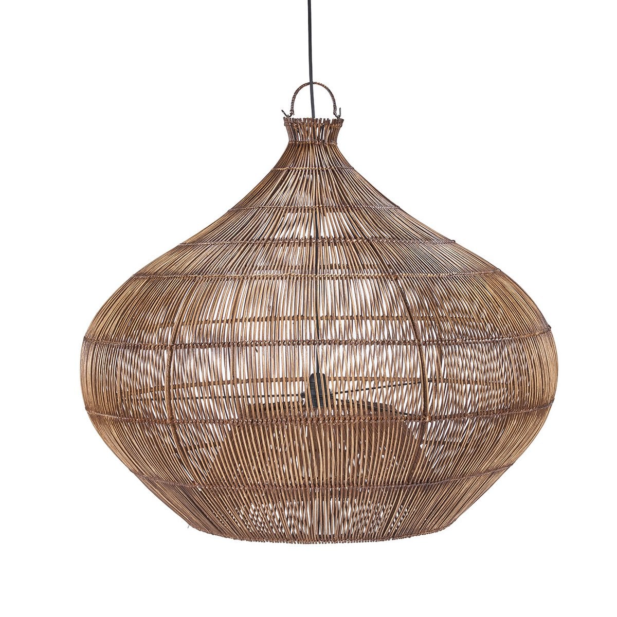 Lamp Desert Gourd Dark Walnut - L