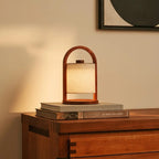 Table Lamp River Chestnut Brown Wooden