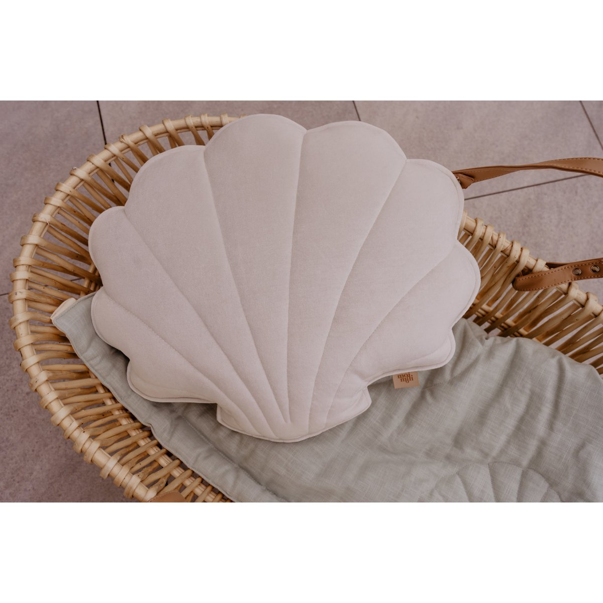 Spilvens Shell Velvet White