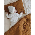 Shell Caramel Children'S Blanket And Pillow Set