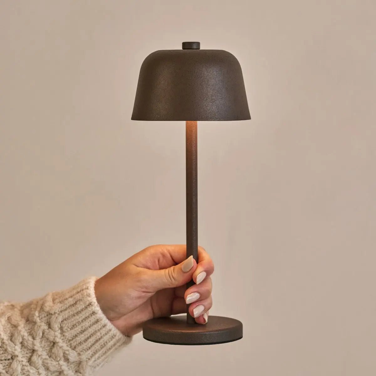 Table Lamp Mocha Brown