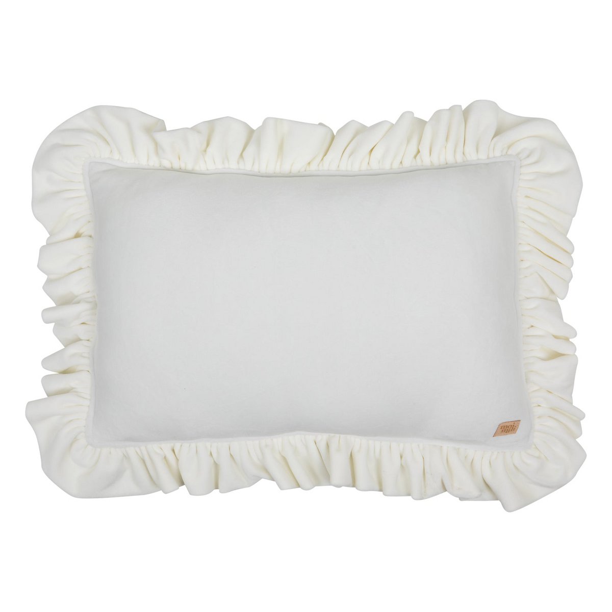 Pagalvė velvet balta