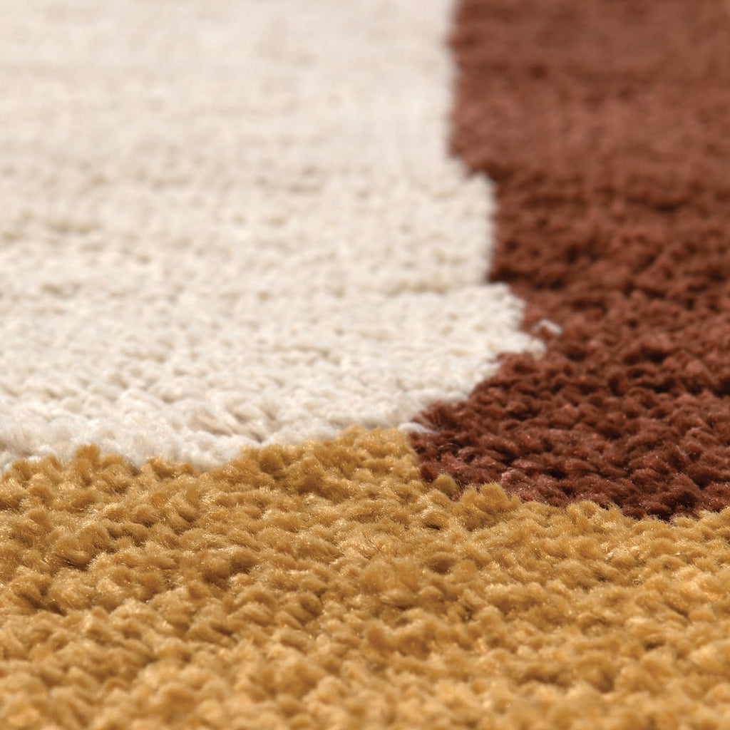 KILIMAS TAHINA ĮVAIRIŲ SPALVŲ 230X160