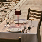 Table Lamp Ava Berry Red