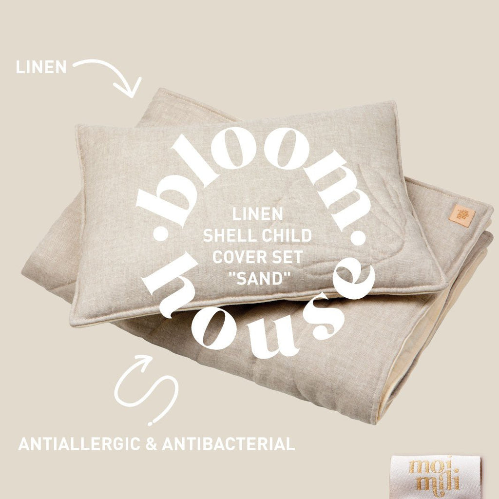 Shell Sand Baby Blanket And Pillow Set