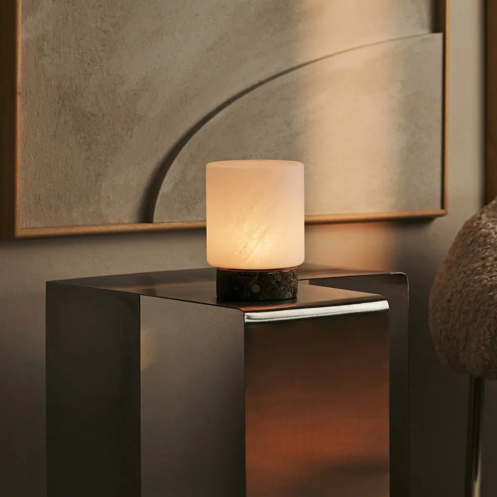 Table Lamp Cuyp Emperador Dark Marble