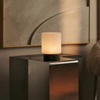 Table Lamp Cuyp Emperador Dark Marble