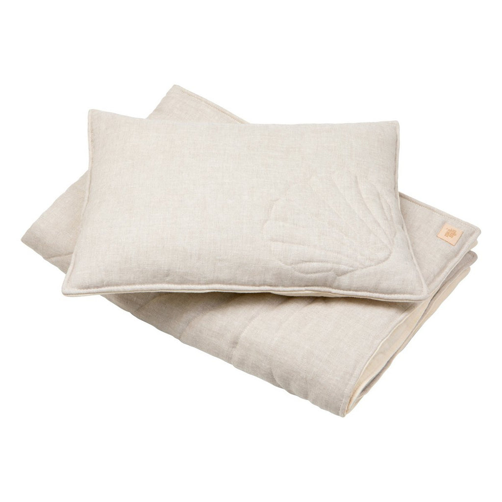 Shell Sand Children'S Blanket And Pillow Set