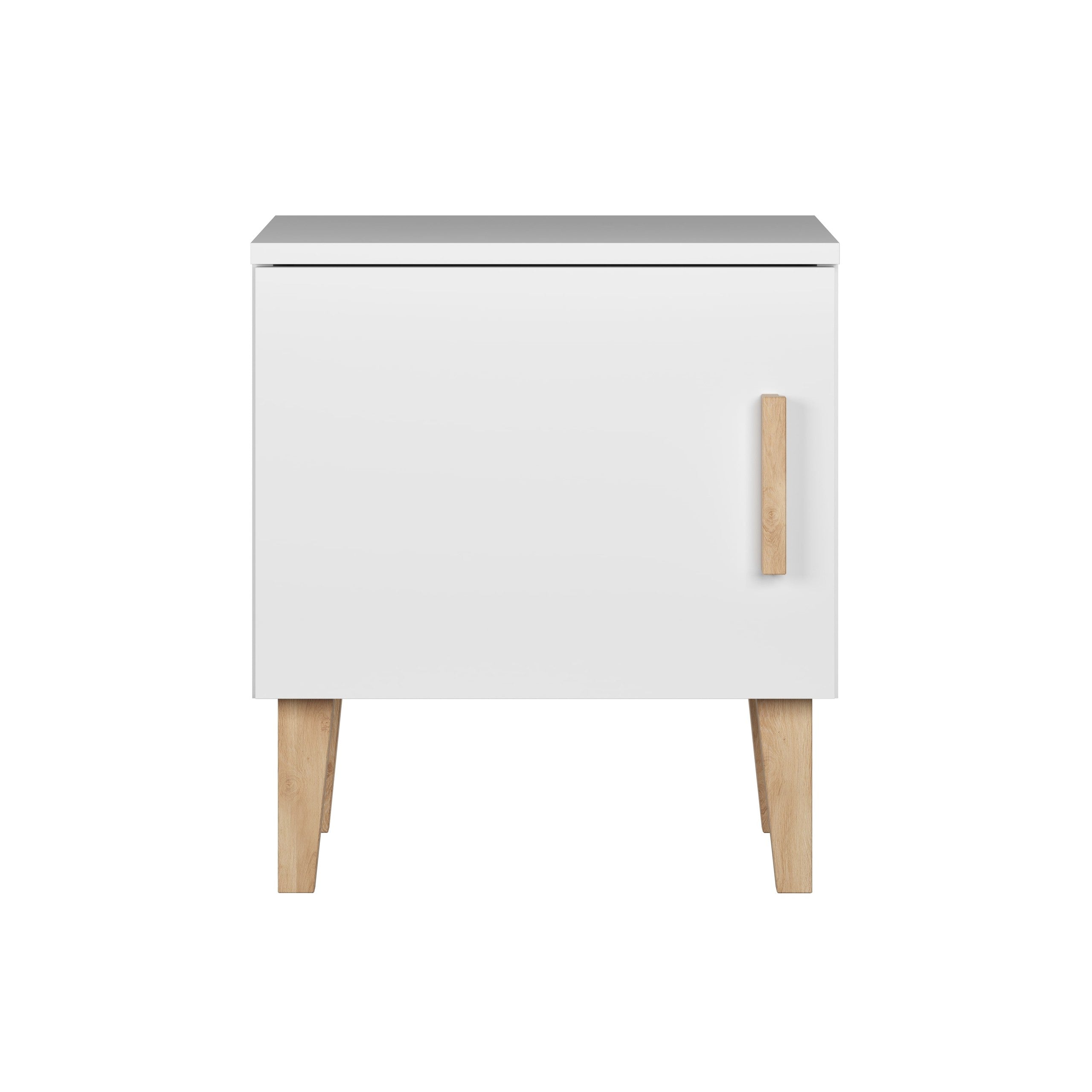 Bedside Table Kubi - White