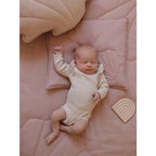 Shell Powder Pink Children'S Blanket And Pillow Set