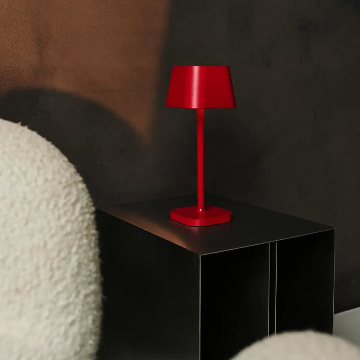 Table Lamp Ava Berry Red