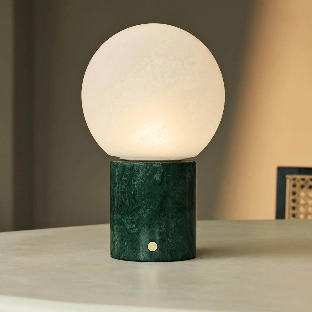 Galda Lampa Metsu Green Verde Alpi Marble