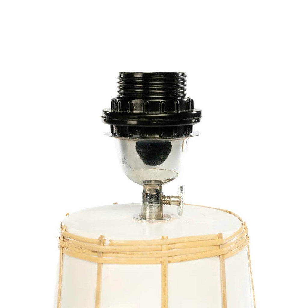 Galda Lampa Molokai White Natural