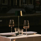 Table Lamp William Pine Green