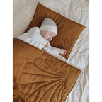 Shell Caramel Children'S Blanket And Pillow Set