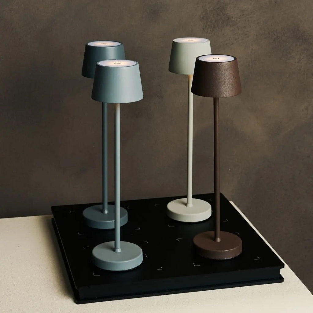 Table Lamp Vondel Mini Stone Gray