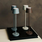 Table Lamp Vondel Mini Stone Gray