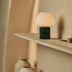 Galda Lampa Ostade Green Verde Alpi Marble