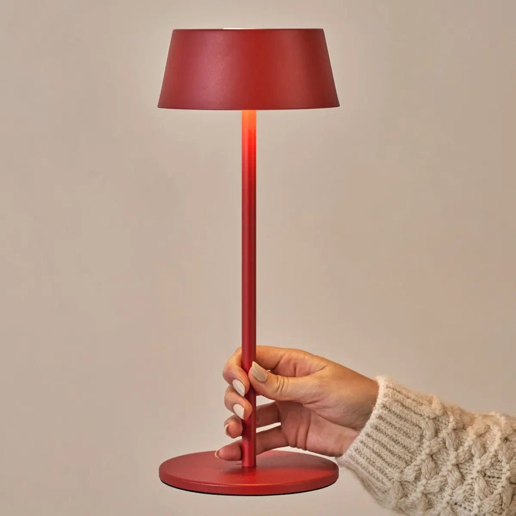 Table Lamp Hugo Berry Red