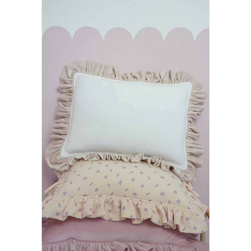 Aksominė kavos ir latte pagalvė