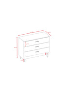 Chest of Drawers Kubi - Cashmere