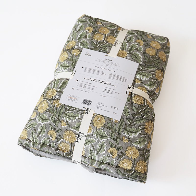 FIDELIA GĖLĖS ŽAISLŲ KILIMAS - KŪDIKIAMS