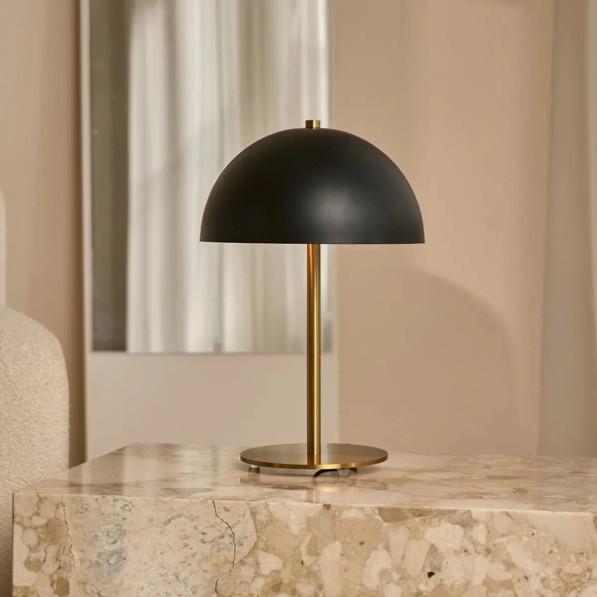 Table Lamp Lola Gold & Black