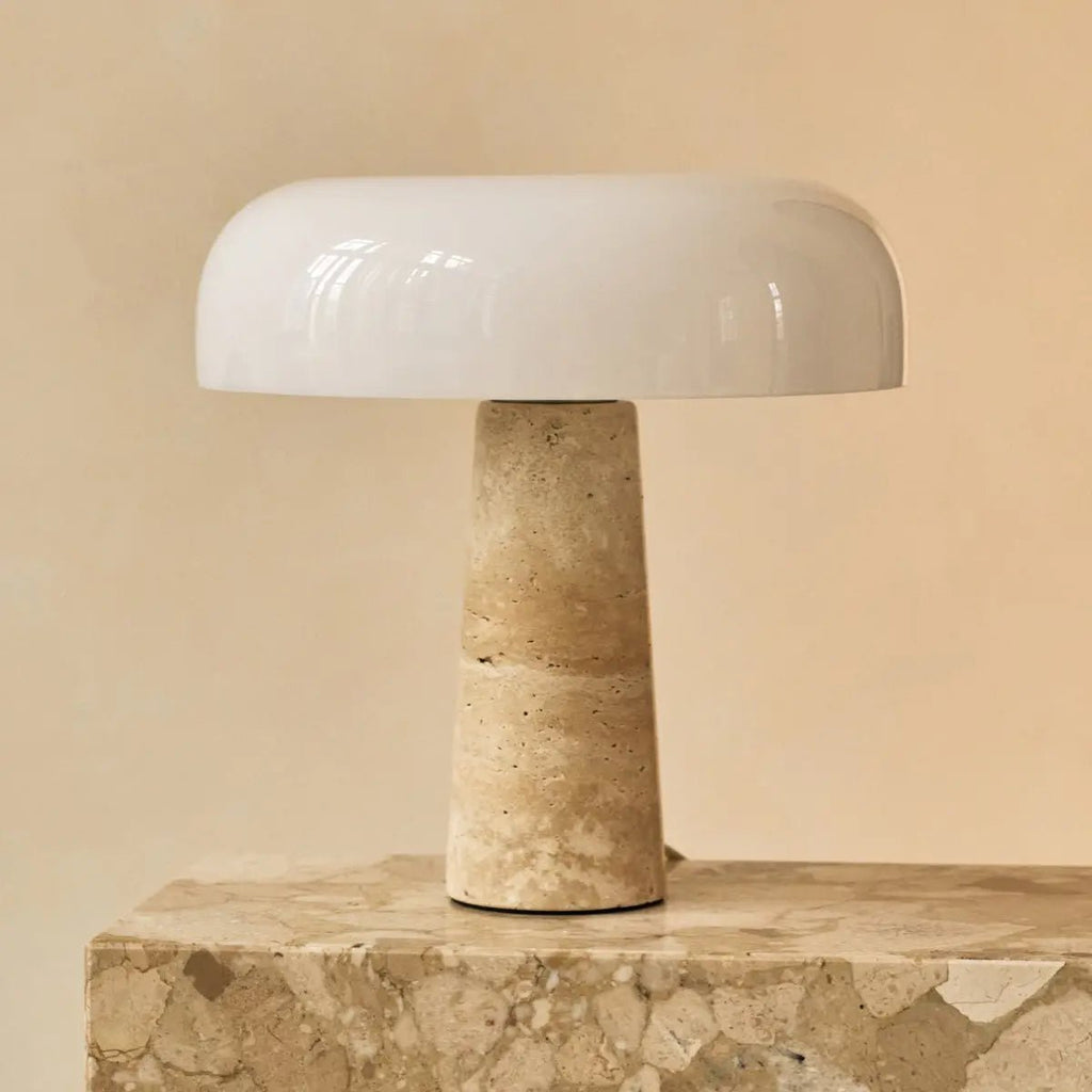 Table Lamp Emily Travertine