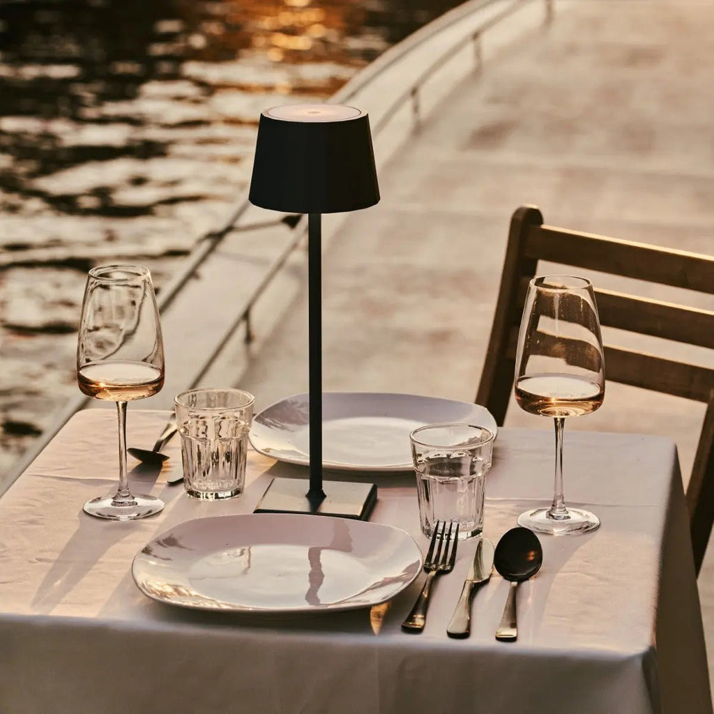 Table Lamp William Pine Green