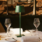 Table Lamp William Pine Green