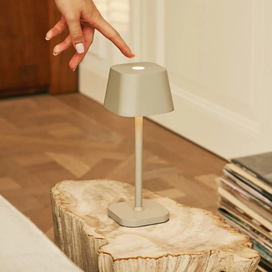 Table Lamp Ava Shadow Grey