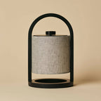 Table Lamp Rivel Black & Gray Wooden